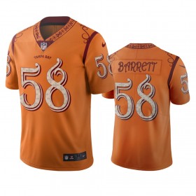 Miesten Tampa Bay Buccaneers NFL Pelipaita Shaquil Barrett 58 Orange City Edition Vapor Limited